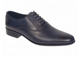 Pantofi barbati eleganti din piele naturala Bleumarin inchis 888BLU